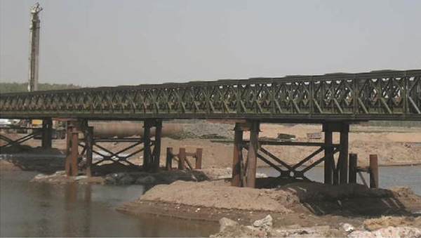 =青海省格爾木市沱沱河扎木曲下游鋼架橋